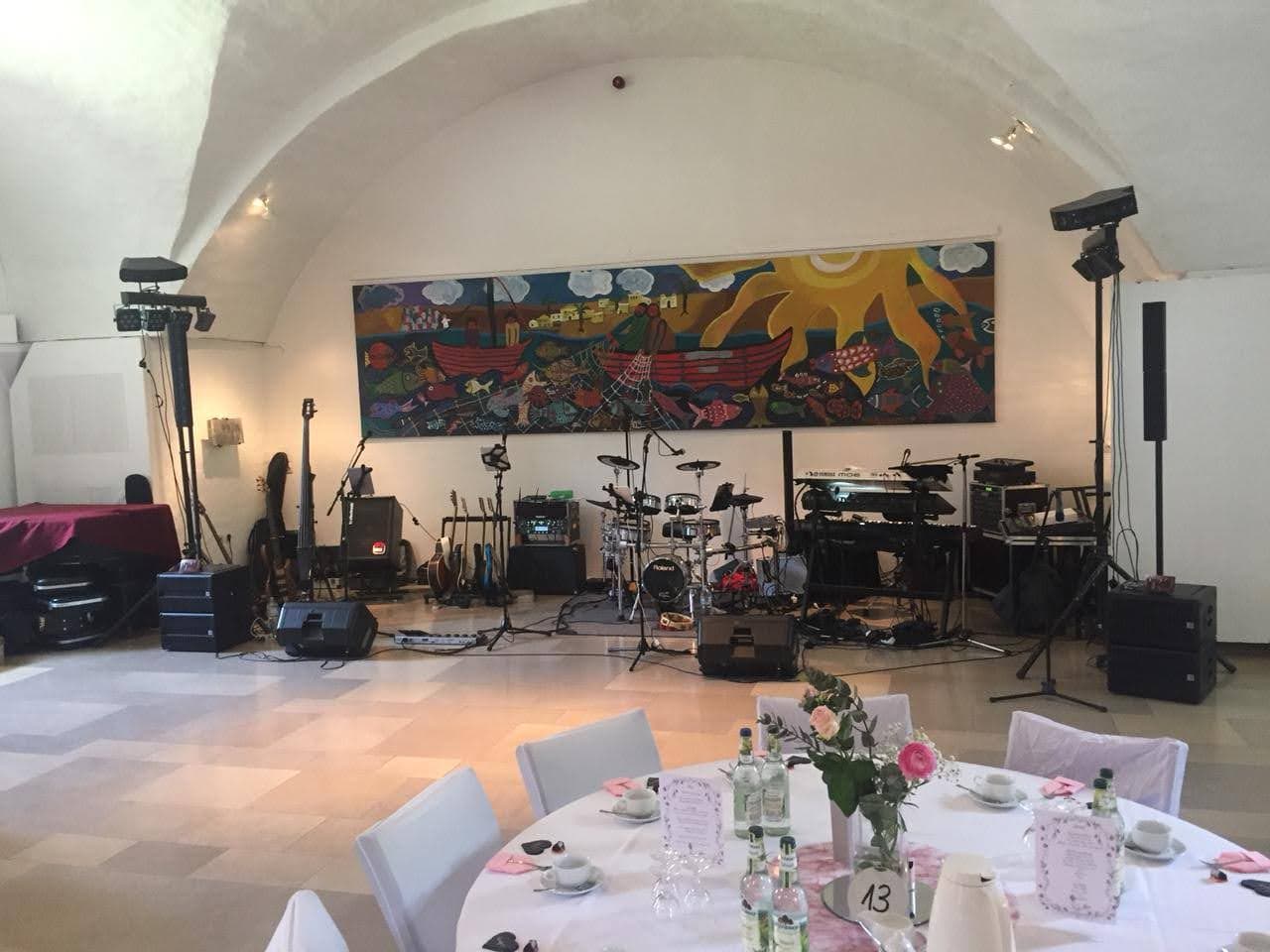 Live-Band bei Hochzeit - Jazz und Popmusik