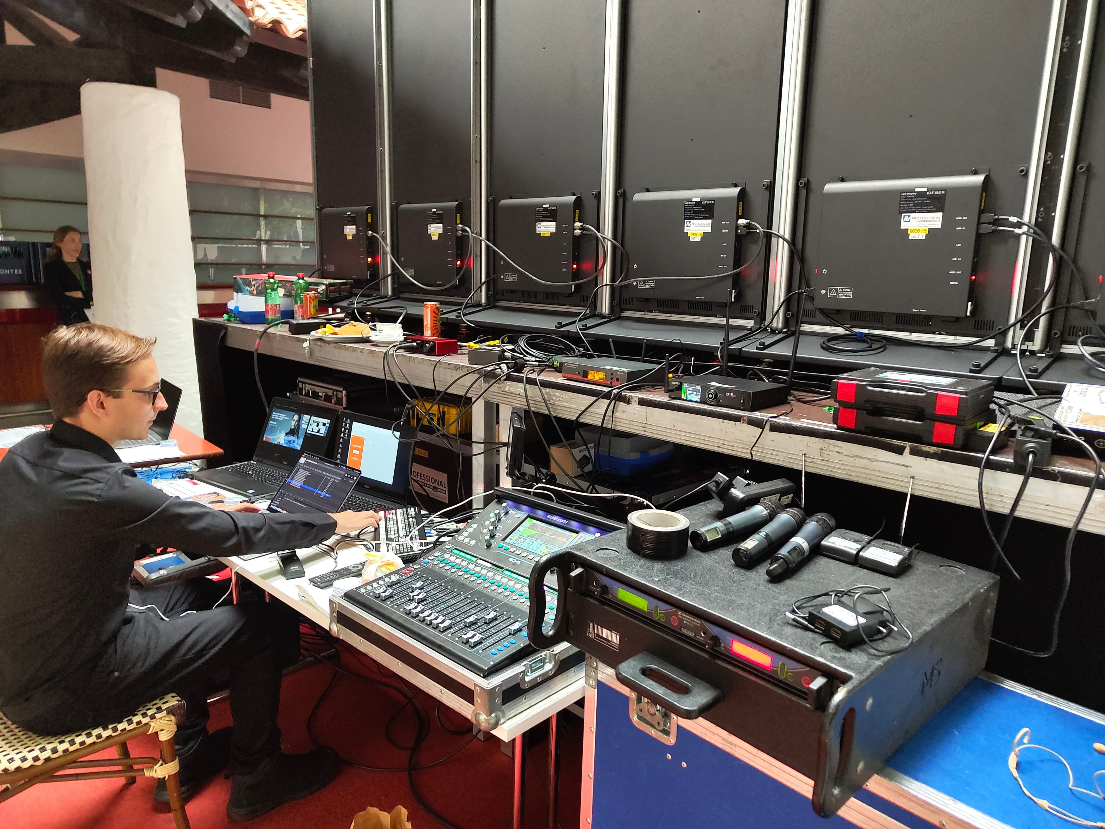 Technische Produktionsleitung und Ablaufkoordination bei Event